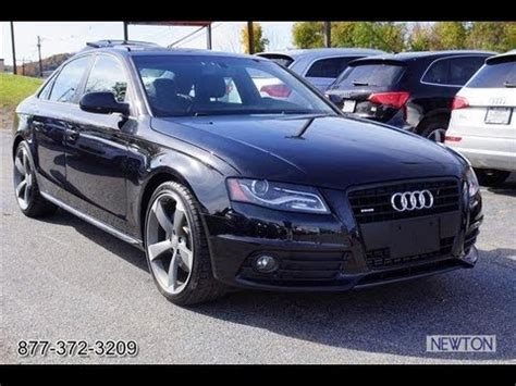 2012 Audi A4 2.0T Quattro B8 S-Line Black Edition - Vehice Overview - YouTube