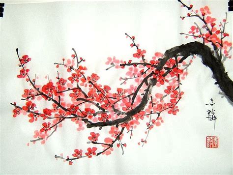 Japanese Cherry Blossom Art | Art | Pinterest | Cherry Blossom Art ... | Cherry blossom art ...