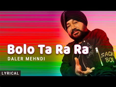 Update 78+ bolo tara rara daler mehndi super hot - seven.edu.vn