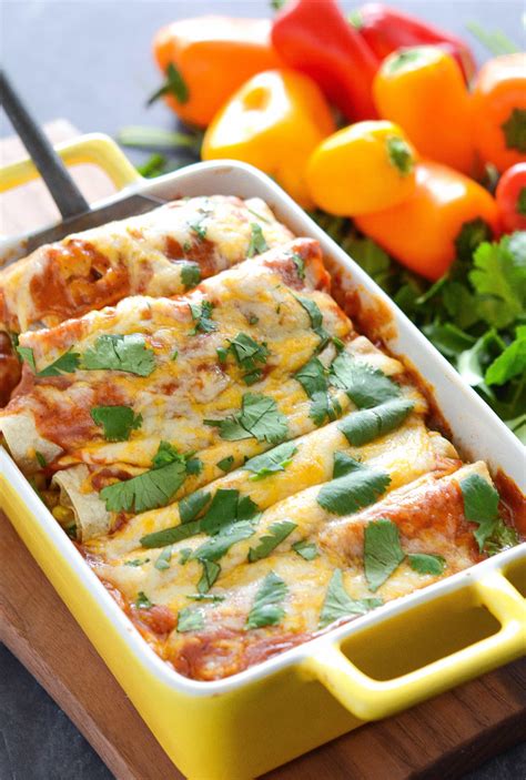 The top 15 Vegan Enchiladas Recipe – Easy Recipes To Make at Home