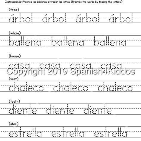 Spanish Alphabet Printable Workbook • Spanish4Kiddos