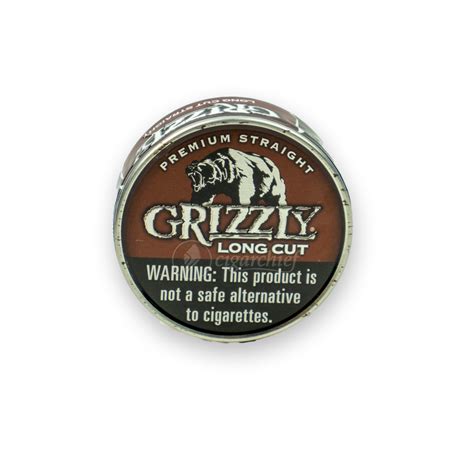 Grizzly Long Cut Straight Pouches - Cigar Chief