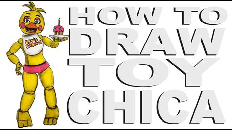 How to draw Toy Chica (FNaF) - YouTube