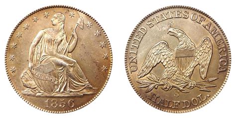 1856 S Seated Liberty Half Dollars: Value and Prices