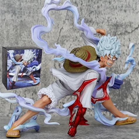 One-Piece-Figure-Anime-Sun-God-Nika-Luffy-Gear-5-Action-Figures-Gk ...