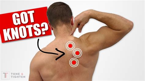 Home Exercises To ELIMINATE Muscle Knots In Your Upper Back - YouTube