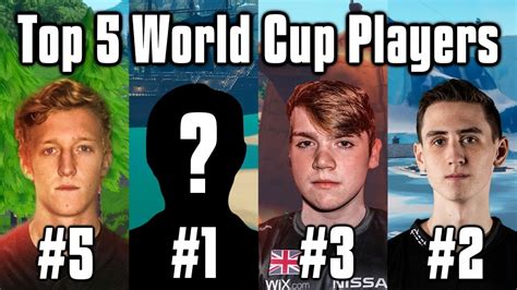 Top 5 Players To Win World Cup - Fortnite Solo + Duo Power Rankings ...