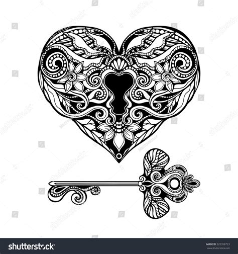 Aggregate 75+ heart and key tattoo best - in.cdgdbentre