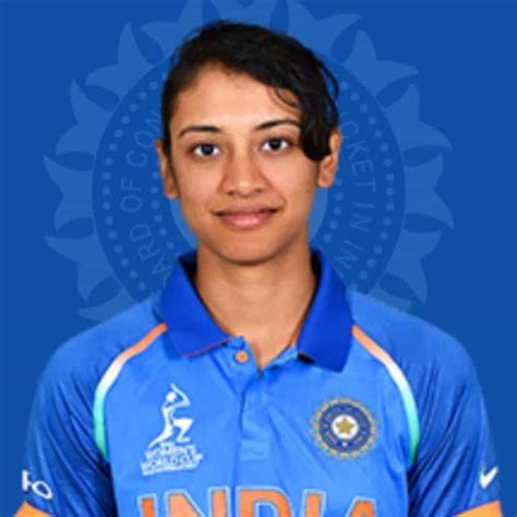 Smriti Mandhana - Age, Height, Boyfriend, Stats, Career Info, Family & More