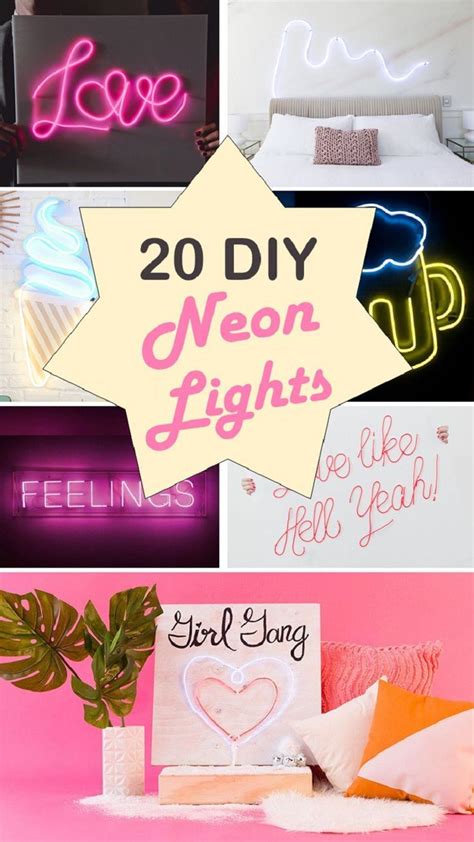 Light Up Your Life with These 20 DIY Neon Lights | Diy neon sign, Neon ...