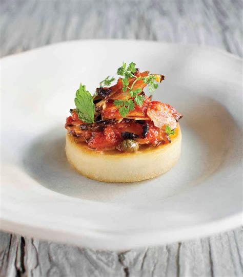 TOMATO-BRAISED ABALONE WITH FARINATA - Chef's Pencil | Recipe | Abalone ...