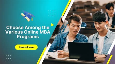 How to Choose Among Various Online MBA Programs Available