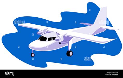 Propeller airplane Cut Out Stock Images & Pictures - Alamy