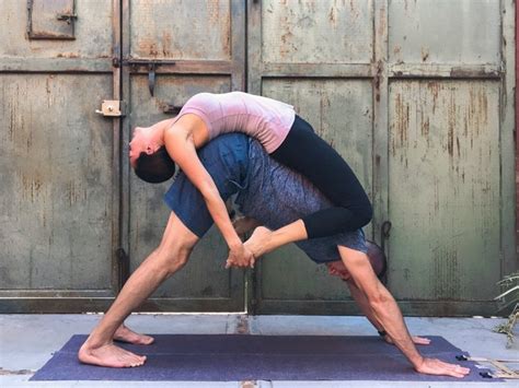 38 Couples Yoga Poses for Mind, Body, Laughter and Partnership