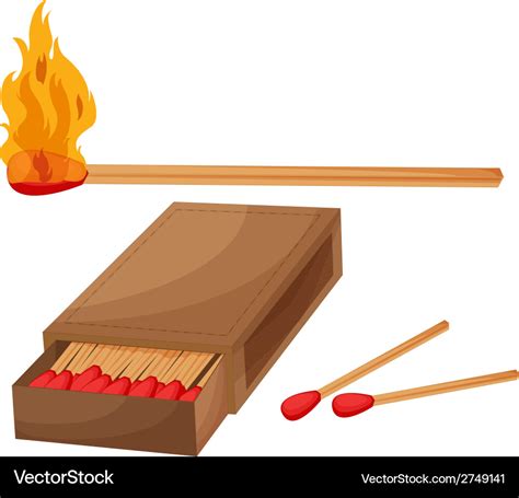 Matches Royalty Free Vector Image - VectorStock