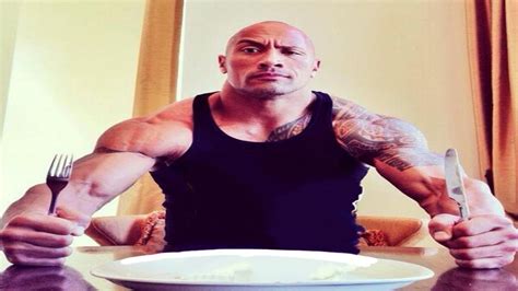 Dwayne the rock eating Latest Memes - Imgflip