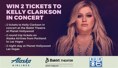 Enter for a chance to win Kelly Clarkson concert tickets | KOIN.com