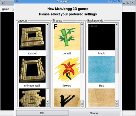 MahJongg Solitaire 3D (Linux) - Download