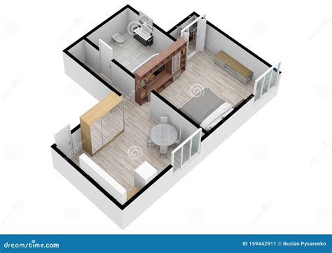 Illustration Floorplan. Floor Plan. Ffloorplanner Stock Image | CartoonDealer.com #158060059