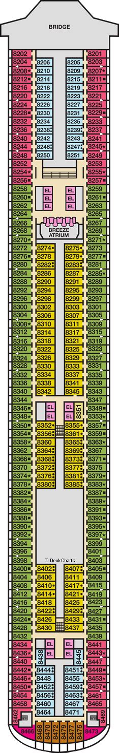 Carnival Breeze Deck Plans, Ship Layout & Staterooms - Cruise Critic