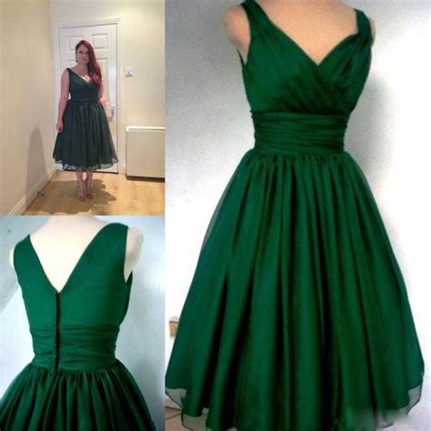 Aliexpress.com: Acheter Vert émeraude 1950 s robe de Cocktail 2016 ...