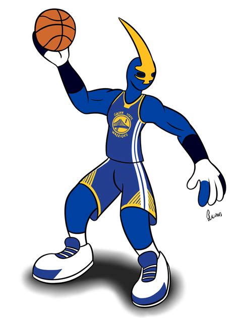 NBA Mascots - Thunder by Bleuxwolf on DeviantArt