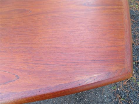 Handsome Danish Expandable Teak Dining Table by H. W. Klein for Bramin For Sale at 1stDibs