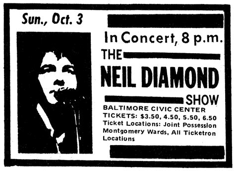 Neil Diamond Concert & Tour History (Updated for 2022) | Concert Archives