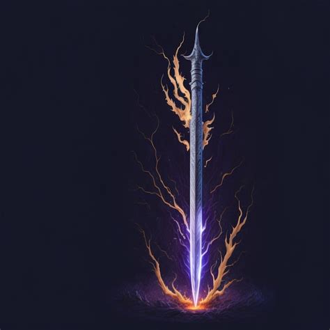 Premium AI Image | light sword