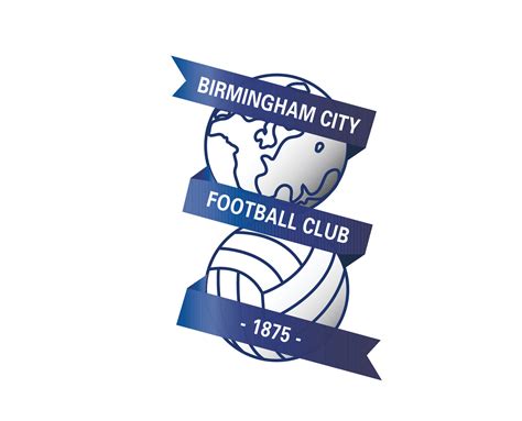 Birmingham City FC Club Logo Symbol Premier League Football Abstract ...