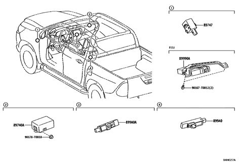 Wireless door lock for Toyota Hilux GUN126L - Auto parts - Amayama