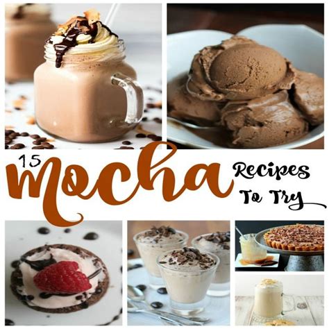 15 mouthwatering awesome mocha recipes you can make | Mocha recipes, Diy desserts recipes ...