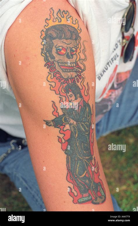 Rock'n'roll tattoo hi-res stock photography and images - Alamy