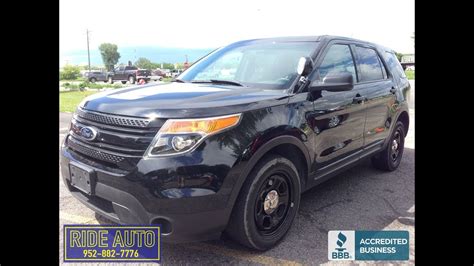 2013 Ford Explorer Police Interceptor Specs