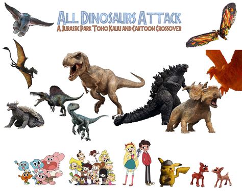 All Dinosaurs Attack: A Jurassic Crossover by SuperDrewBros on DeviantArt