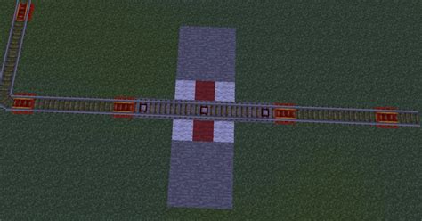 Railroad Crossing design Minecraft Map