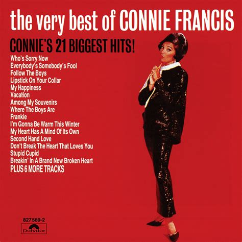 ‎The Very Best of Connie Francis - Connie's 21 Biggest Hits - Album by ...