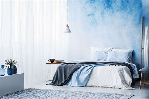 Creating a Sky Blue Bedroom - Okikiko