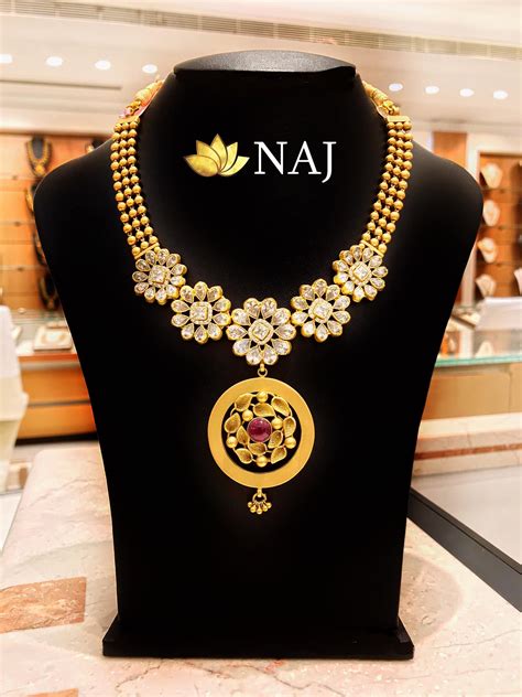 21 Most Beautiful Traditional Gold Necklace & Haram Designs! • South India Jewels