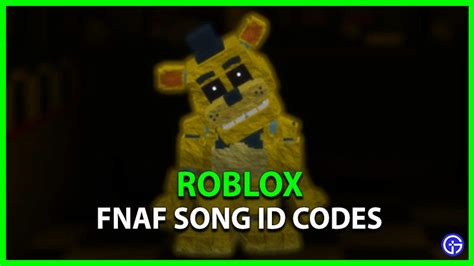 FNAF Song Roblox ID Codes (June 2021) | Fnaf song, Fnaf, Songs