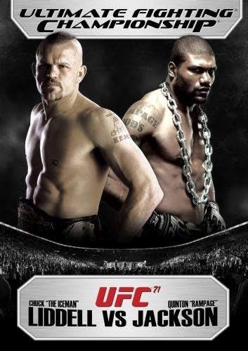 UFC 71: Liddell vs Jackson [Import]: Amazon.ca: Chuck Liddell, Quinton ...