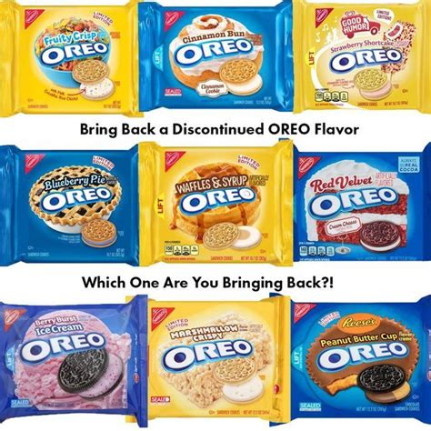 Snackolator on Instagram: "It's National OREO Day - So Which Discontinued Flavor Are You ...