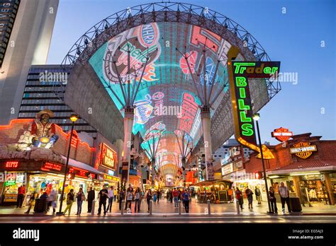 USA, Nevada, Las Vegas, Downtown Old Las Vegas, Fremont Stock Photo - Alamy