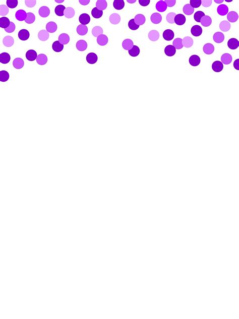 Confetti clipart purple, Confetti purple Transparent FREE for download ...