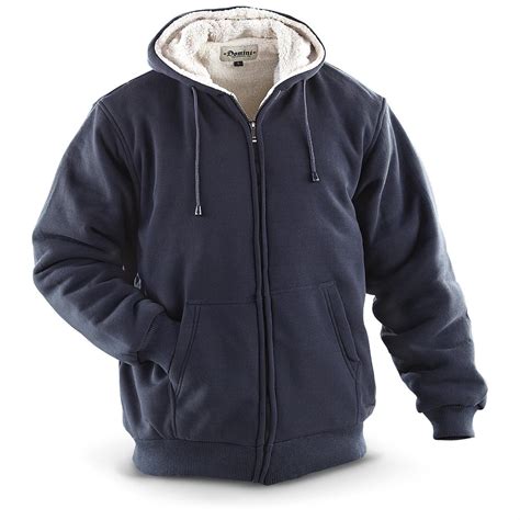 Domini Fleece - lined Hooded Jacket - 233428, Sweatshirts & Hoodies at ...