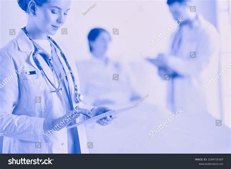 Doctor Nurse Talking Patient Hospital Stock Photo 2184735307 | Shutterstock