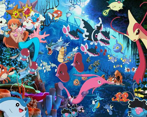 Water-Type Pokemons | Pokemon, Water pokémon, Pokemon theme