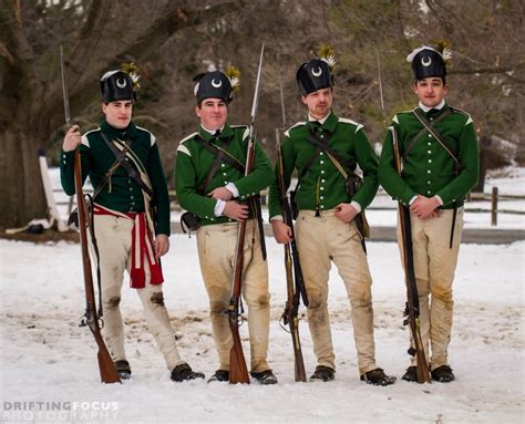 Queen's Rangers, a British light infantry force from the War of American Independence. Photo ...