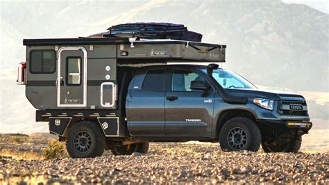 Toyota Tundra Camper With Pop Up Top Is The Ultimate Off Road Rig! | Toyota tundra, Tundra, Toyota