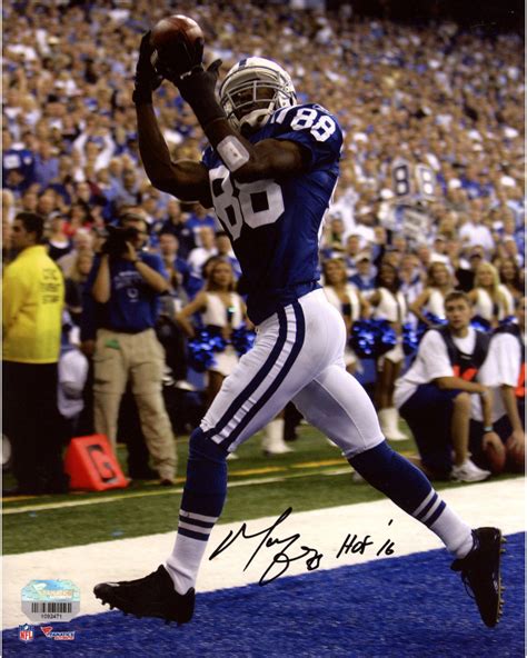 Marvin Harrison Signed Photo, Autographed NFL Photos